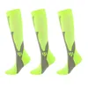 3Pairs/Ustaw wysokiej jakości skarpetki kompresyjne Stocking Outdoor Sports Runking Cycling Socks Zapobiegaj żylakom skarpetki 231227