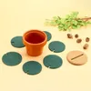 Placemats Creatieve Cactus Antislip Geïsoleerde Theemat DIY Thuis Servies Koffiekophouder Bloemvormig