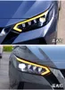 Car Styling Headlamp Daytime Running Light For Nissan Sylphy LED Headlight Streamer Turn Signal High Beam Angel Eye Projector Lens