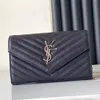 Designer Bag Cleo Shoulder Bags Luxury Handbags YS - Loulou Tote Bags Women's Fashion Cross Body Crocodile Envelope Messenger Black Calfskin Classic Diagonal Stripes