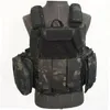 Ryggsäck Ståltråd Ghost Camouflage Tactical Vest CS Field Protection Equipment Amfibious Model Combat