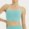 Al Women Yoga Bra Tops Cew Neck Fintness Tank Vest Skinfryfidly Workout Breatble BlacklessクイックドライトップメスBR1483