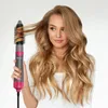 ドライヤーサーカーヘアスタイリングヘアカーラー5 in 1ホットエアブラシヘアドライヤーヘアローラーヘアストレートナーブラシヘアコーム