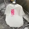 2024SS Women T Shirt Fashion Letter Ręcznik Haft graficzny Designer T-Shirt Ins High Version Krótkie rękawowe koszula