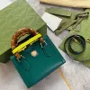 Marmont Luxo Clutch Diana Bolsa de Bambu para Mulher Mens Top Handle Tote Bolsa Senhora Designer de Moda Bolsa de Noite Alça Vintage Sling Ombro Couro Crossbody Bags