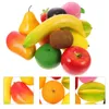 Party-Dekoration, 12 Stück, Obst, Gemüse und Modell-Pografie-Requisiten, gefälschte Modelle, dekorieren künstliche Früchte, dekorativ, simuliert