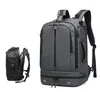 Schultaschen Herren Reiserucksack Multifunktionale schwarze Laptoptasche Outdoor-Sport Wasserdichte Handtasche Große Kapazität Umhängetasche Tragen