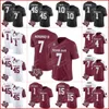 Texas Am Aggies 10 Marcel Reed Jersey 15 Conner Weigman Moose Muhammad III Evan Stewart Edgerrin Cooper Daniels Black White Red Men Kids Custom