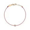 B01-001E Red Nici Redline Bracelets Women Plum Flower Black Rope Banles na prezent świąteczny F1201237H