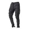 Herenbroek Vrije tijd Multi Pocket Werkkleding Slim Fit Rechte pijpen Kleine enkel Sport Jogger Cargo