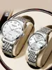 Montres-bracelets Montre de couple : une paire de montres mécaniques entièrement automatiques pour hommes et femmes