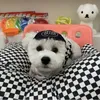 Four Seasons Universal Cotton Plaid Kennel Pet Deep Sleep Mat Puppy Bichon French Bulldog Dog Bed For Small To Medium Dogs 231226