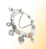 Bracelets de charme bracelets de charme bijoux glamour de haute qualité adapté au bracelet pendentif perlé bricolage sier