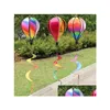 Andra evenemangsfestleveranser Air Balloon Windsock Decorative Outside Yard Garden Diy Color Wind Spinners Drop Delivery Home Festive DHJQC