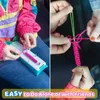 Творчество браслет для дружбы для девушек для девочек DIY Craft Kits Toys День рождения рождественские подарки для вечеринки 231227
