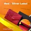 10A Caviar Mini Wallet Designer Solid Metal Wallet Cassandre Matelasse fragmenten beroemde portemonnee Caviar beroemde portemonnee kaarthouder portemonnee modekaarthouder met doos