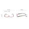 Lunettes de soleil grossissantes, maquillage, verres rabattables, monture colorée 1.0-4.0