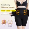 Lanfei Womens Firm Tummy Control Butt Lifter Shapewear High midje Trainer Body Shaper Shorts Lår Slim Girdle trosor med Hook 22864809