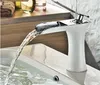 Faucets Waterfall Brass Vanity Sink Faucet Chrome Bathroom Sink Basin Mixer Tap 83008