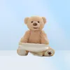 33 cm Children039s peluche elettriche coglione e cercano un regalo di compleanno della bambola da orso di musica carina 2202179479854