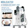 المبيعات الساخنة emslim hi emt ems muscle machulator machine تشكيل 4 مقابض