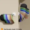Organizzatore di cappelli adesivi per tappi da baseball a parete a parete a muro retrattile porta per appendiabiti per appendiabiti 30 231227