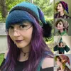 Berets Daily Beanie Knit Witch Hats Lovely Warm Winter Caps With Long Tail