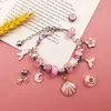 Giochi fai da te Gioielli che producono Kit Charm Bracciale Collana presente perle in lega set per bambini braccialetti regali di compleanno per ragazze 231227