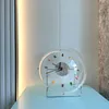 Globular Nordic Wall Clock Bubble Modern Minimalist Home Living Room Silent Watch Ins Light Luxury Table Gift 231227