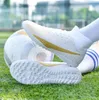 Chuteiras de futebol sapatos de futebol ultraleve masculino de luto esportivo de treinamento esportivo de tornozelo de tornozelo