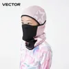 VECTOR Children Winter Cycling Mask Fleece Thermal Keep Warm Windproof Face Balaclava Ski Fishing Skiing Hat 231227