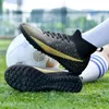 Fotboll Cleats Ultralight Soccer Shoes Men Futsal Outdoor Sport Training Ankel Football Boots Boy Non-Slip Match Unisex AG/TF