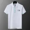 Polo para hombre, camiseta de diseñador, hombre, mujer, Polos, camiseta, camisetas, Polo de gama alta, moda de algodón con cuello en V, camiseta para hombre, Tops, ropa informal de lujo para parejas, talla asiática M-3XL