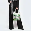 Сумки в лондонском стиле ПВХ ПВК многоразовый магазин женская сумка экологически чистые цветочные купчики сумка для водонепроницаемой сумочки Сумка для плеча