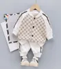 Baby Tracksuit Automne Children Vêtements Boys Boys Sets Tracksuit Baby Girls Vêtements Cosstume de costume de coton à imprimé décontracté pour enfants3803553