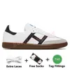 Samba Vegan Shoes Gazelles Trainers 야외 스포츠 운동화 운동화 핑크 벨벳 크림색 녹색 여성용 남자 운동화