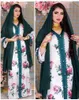 Etnische Kleding Pakistaanse Hijab Jurk Vrouwen Turkse Islamitische 2023 Eid Mubarak Moslim Abaya Afrikaanse Print Boho Gewaad Djellaba Femme