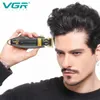 Trimmer VGR Hair Clipper laddningsbart hårtrimmer trådlöst hårskärning Hine Bald Head Haircut Electric 0mm Cutting Blade V192