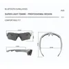 Sunglasses Audio Smart Sunglasses Open Ear Headphones Bluetooth Music Glasses Men Cycling Glasses Uv400 Lightweight Sport Handfree Call