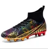 Men Soccer Shoes Wholesale Professional Soccer Cleats FG Breathable Sport Outdoor Football Boots Sneakers Drop Shipping Unisex