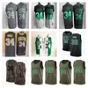 Anpassade män kvinnor ungdomar barn Boston''celtics''34 Paul''Pierce 36 Marcus''Smart Green Camo Black White Blue Red Retro Basketball Jersey