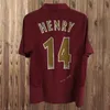 86 07 Retro Henry Bergkamp Soccer Jerseys 94 97 Vieira Merson Adams Vieira Home Away Football Shirt Vuxen Korta långa ärmar