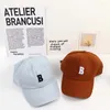 Top Caps Kadınlar Ayarlanabilir Unisex Snapback Erkekler Pamuk Mektup Nakış Güneş Şapkaları Beyzbol B