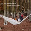 Camp Furniture Hanging Bed Outdoor Swing Adult Sleeping Anti Rollover Thickened Chair Camping Single Double Load Capacity 250kg