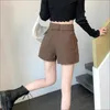 Lucyever Korean Styleハイウエストミニスカートの女性ファッション