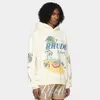 Sweats à capuche masculins Rhudehoodies Coconut Beach Club Lettre imprimé Pull High Street Small Fashion Brand Loose Hoodies MenS 1C1G