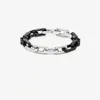 Chain Titanium Steel Bracelet Fahsion Large Colored Gold Bracelets Male Black Color Round Men Pulseras3039