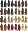 40 cm Long Sintetico per I Capelli Claw Cotail di cavallo 16 Colori Simulazione Human Hair Extensioin Cotails Bundle CP2222076225