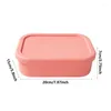 Dinnerware Silicone Lunch Box Heat-Resistant Portable Microwave Safe Container Bag For Universities Companies