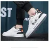 Heren Sneakers Mode Lederen Casual Schoenen Zomer Comfortabele Ademende Sneakers Straat Skateboard Schoenen Tenis Masculino 231227